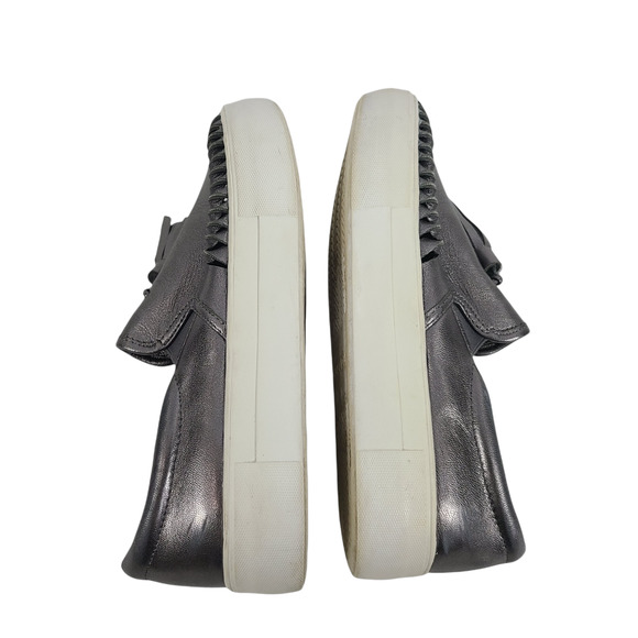 JSlides Aztec Pewter Platform Tassel Sneaker 6M - Picture 5 of 11